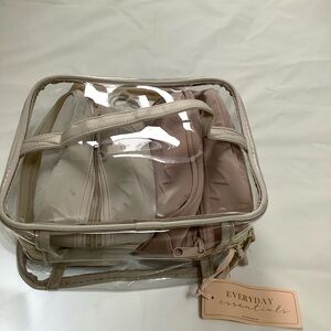 Everyday Essentials Women’s Secret travel toiletries bags Set of 3. new